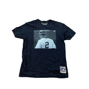 Mitchell & Mess New York Yankees Derek Jeter Cooperstown Collection XL Black